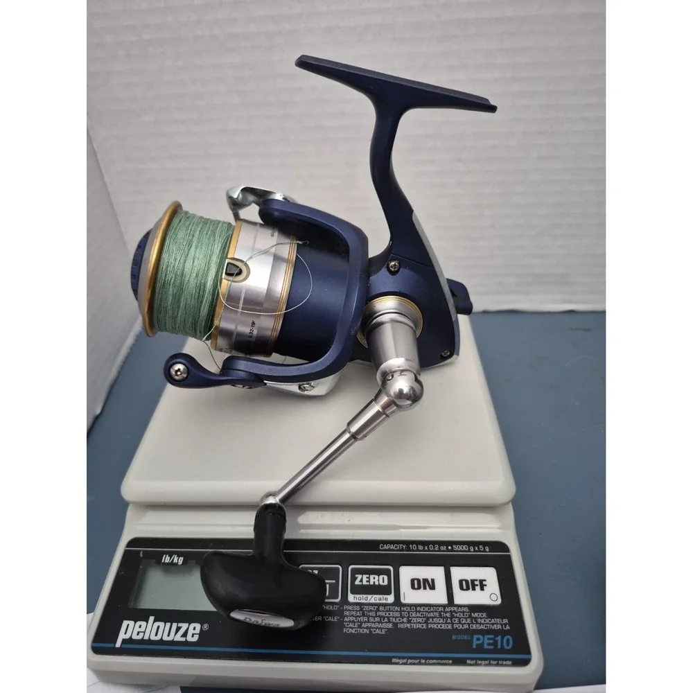 Team Daiwa Teierra 3500 Fishing Spinning Reel Prespooled 12 Ib Braid